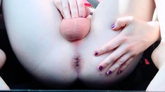 Shy Amateur Webcam Girl With Small Tits Masturbates