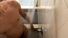Boy Fun In Shower
