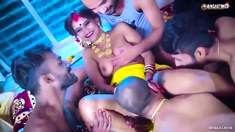 Mature Indian milf BJing sex
