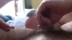 Bearded Daddy Gets Rimmed and Drained